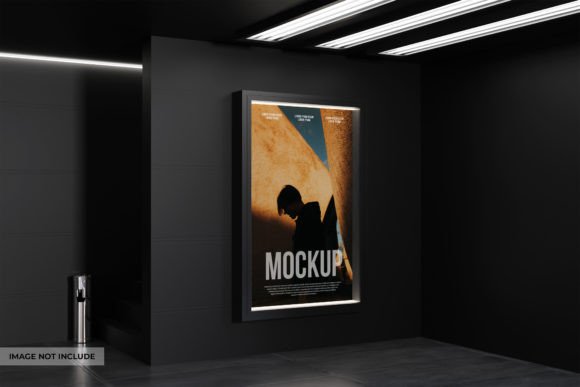 Billboard Mockup in 3D Rendering