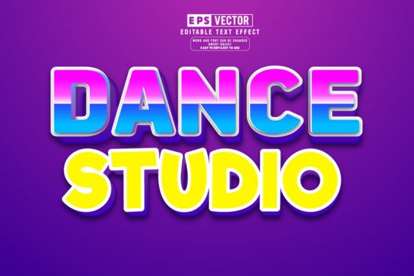 Disco Studio 3D Editable Text Effect Vec: A Powerful Tool for Creative Designers