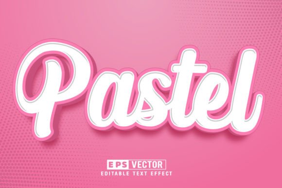 Fastel 3D Editable Text Effect Vector: A Strategic Tool for Creative Professionals