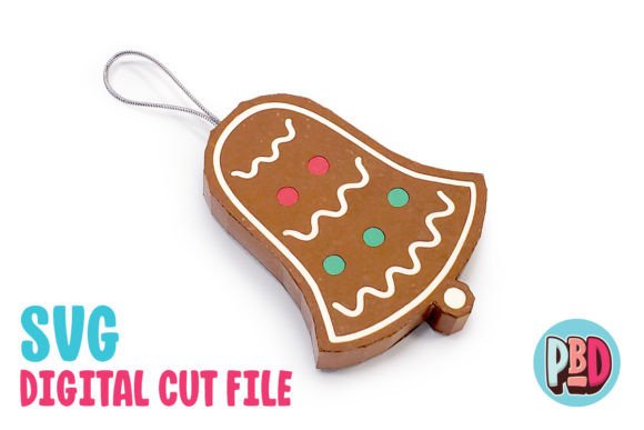 Gingerbread Bell 3D Paper Ornament: A Creative Holiday Staple
