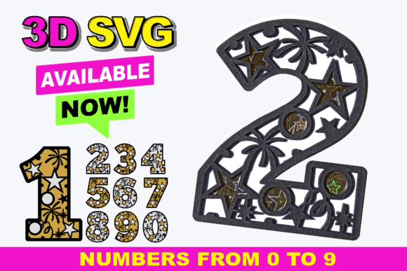 New Year Numbers 3D SVG: A Strategic Tool for Creative and Business Applications