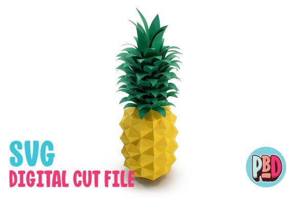 Pineapple 3D Papercraft