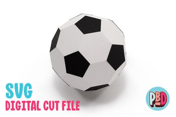 Soccer Ball 3D Papercraft: A Creative and Functional Decor Piece