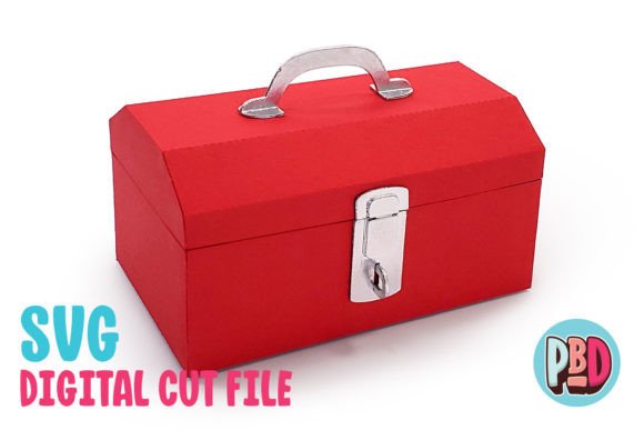 Tool Box 3D Papercraft: A Creative and Practical Project