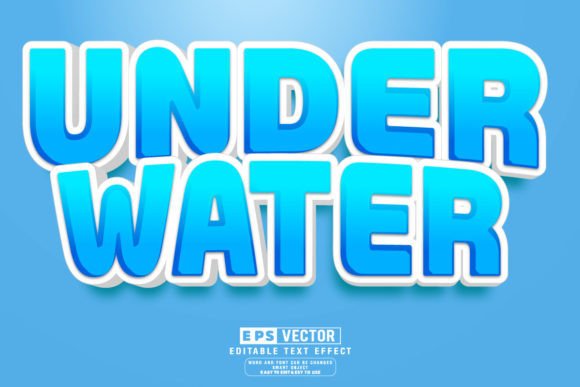 Under Water 3d Editable Text Effect: A Creative Tool for Digital Designers