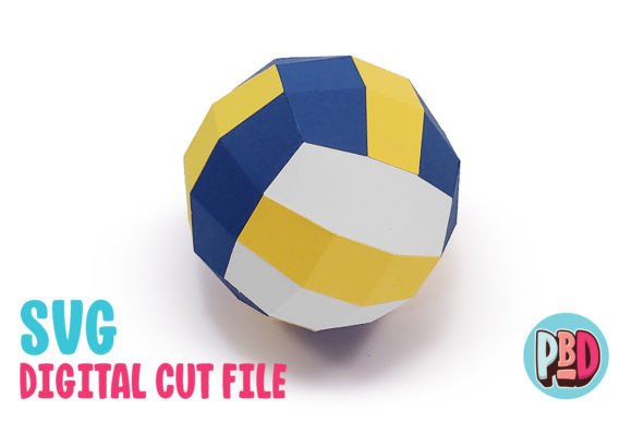 Volleyball 3D Papercraft
